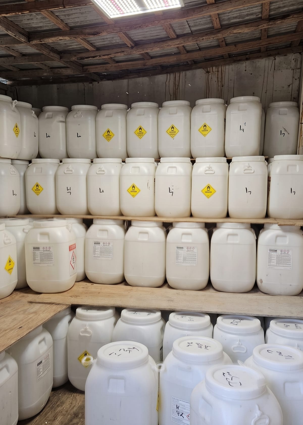 Pool water treatment chemicals supplied by Tropical Pool